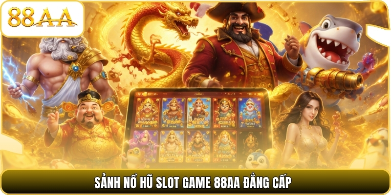 Sảnh nổ hũ Slot game 88AA đẳng cấp