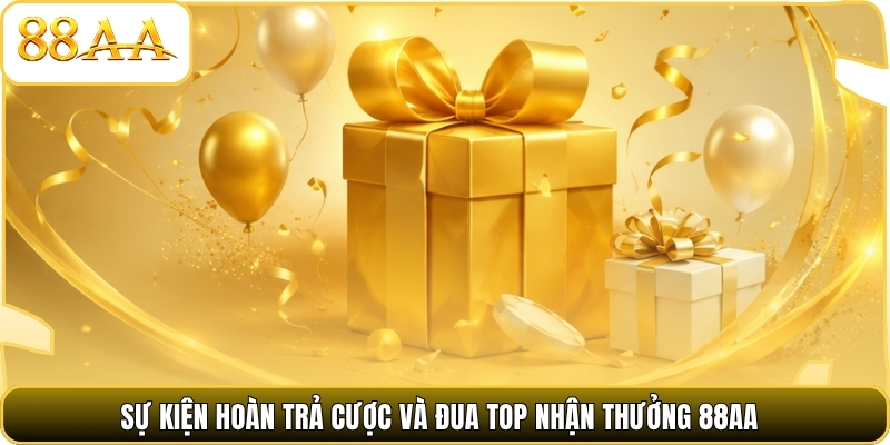 Sự kiện hoàn trả cược và đua top nhận thưởng 88AA